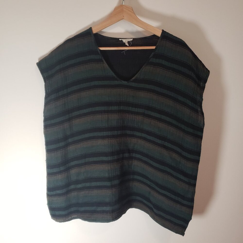Eileen Fisher sleeveless cotton shell
